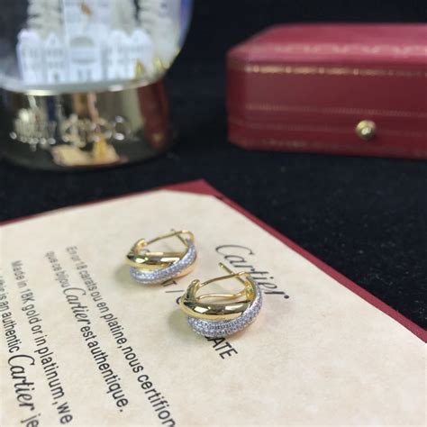 cartier earrings fake